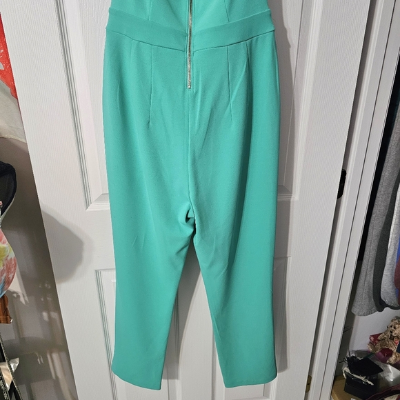 Express Strapless Sweetheart Jumpsuit - Size 6 - Picture 10 of 12